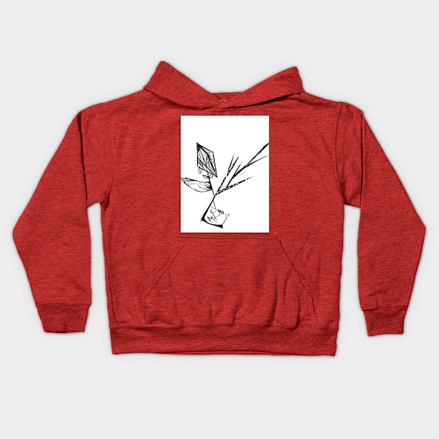 what is it? Bird or plant? Kids Hoodie by Darduser